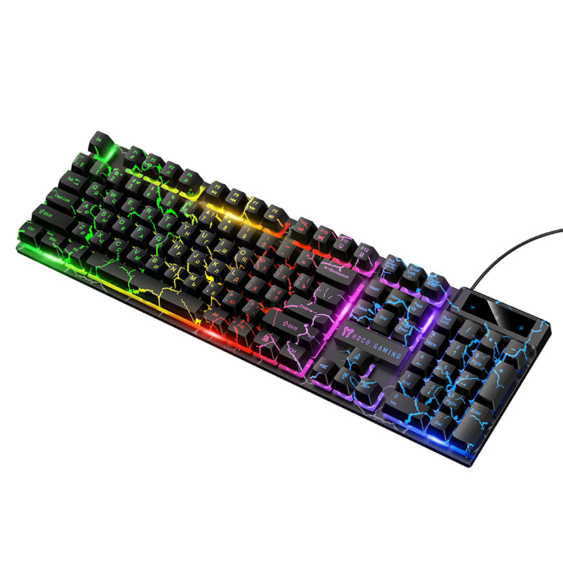 Клавиатура Hoco GM701, проводная USB, цвет черный