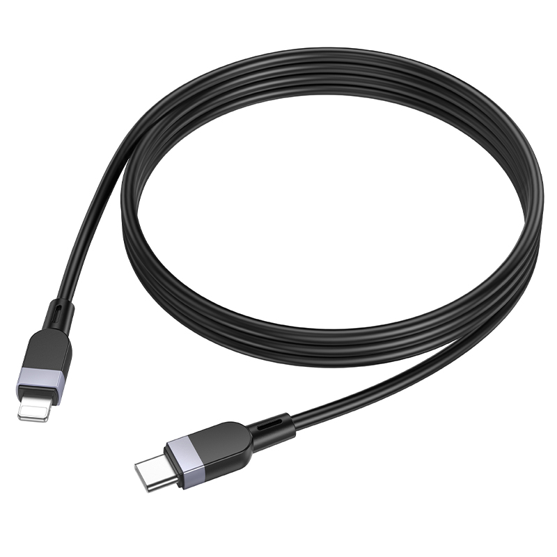 Кабель USB-C Hoco X109 Apple PD черный 1м