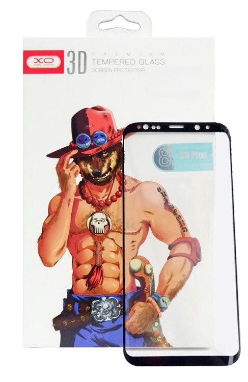 Защитное стекло XO Samsung Galaxy S10E, 3D 0.26мм, цвет черный