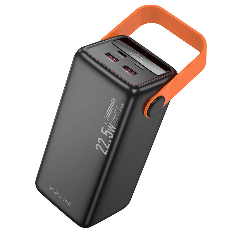 Внешний аккумулятор BOROFONE BJ66A, 50000mAh (22.5W, PD20W) черный