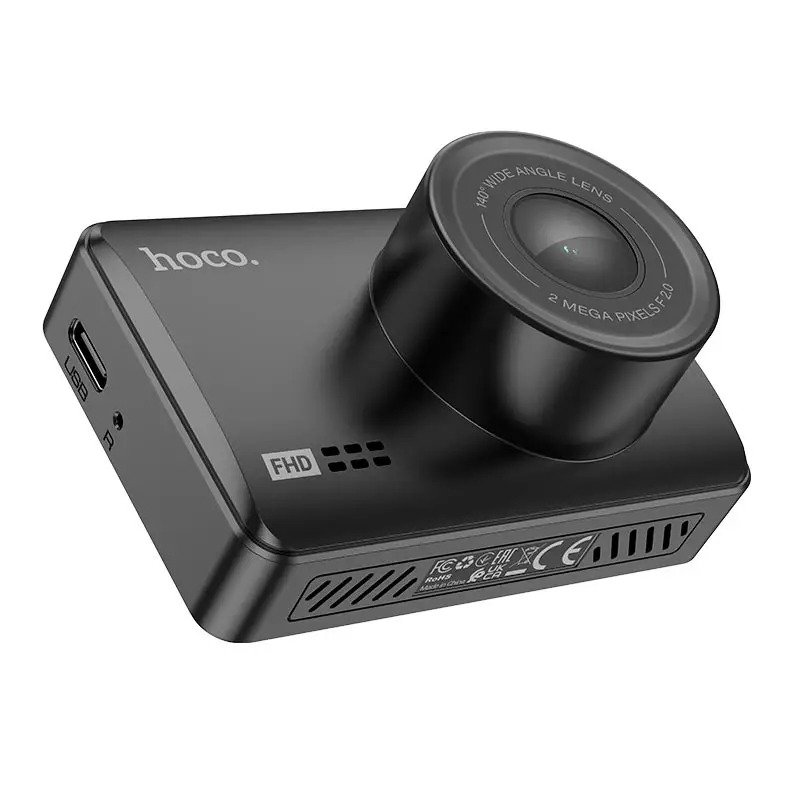 Видеорегистратор Hoco DV3 (140°, экран:2,45'; SD: 128gb max, АКБ:200мАч)