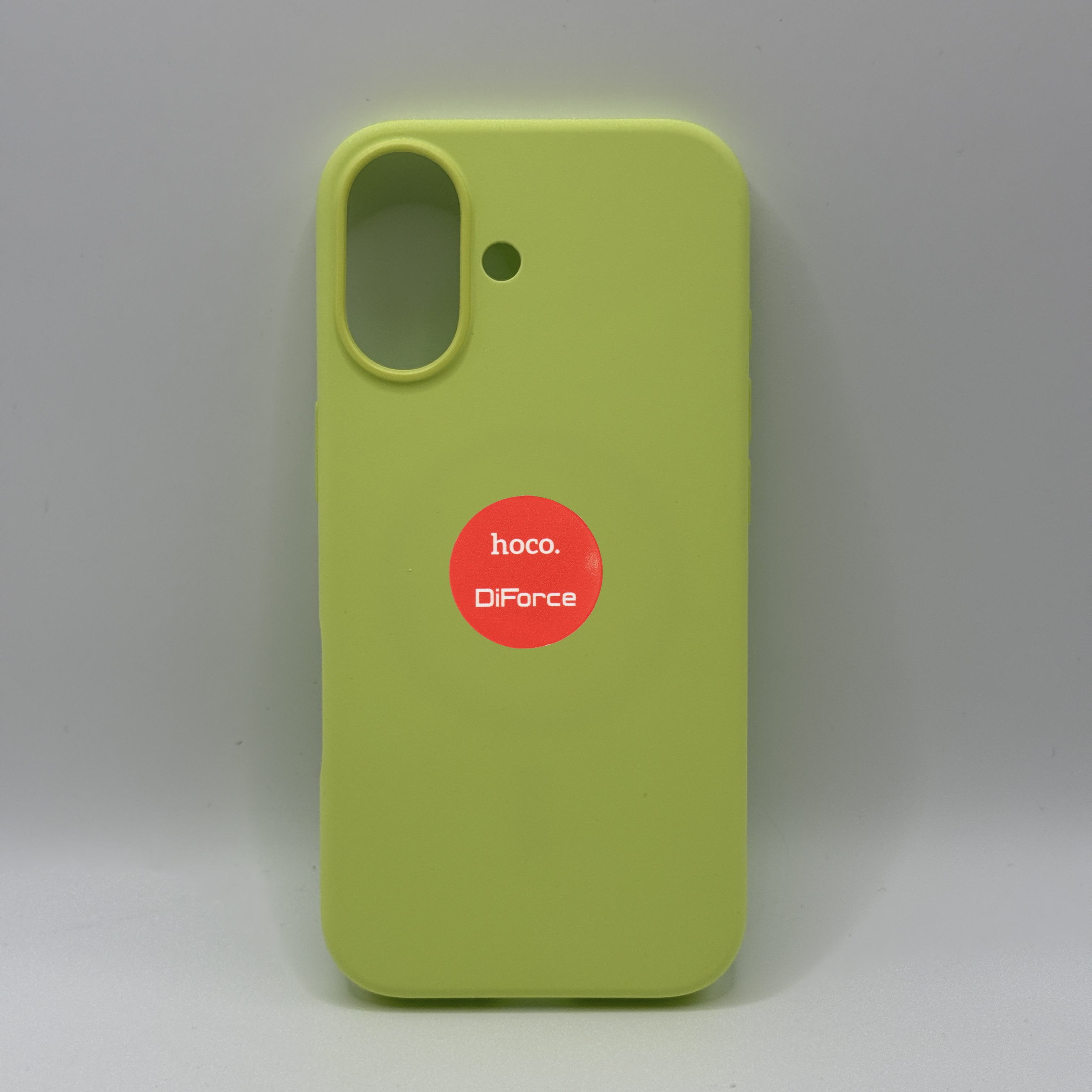 Чехол для iPhone 17 Silicone Case, Magsafe, салатовый