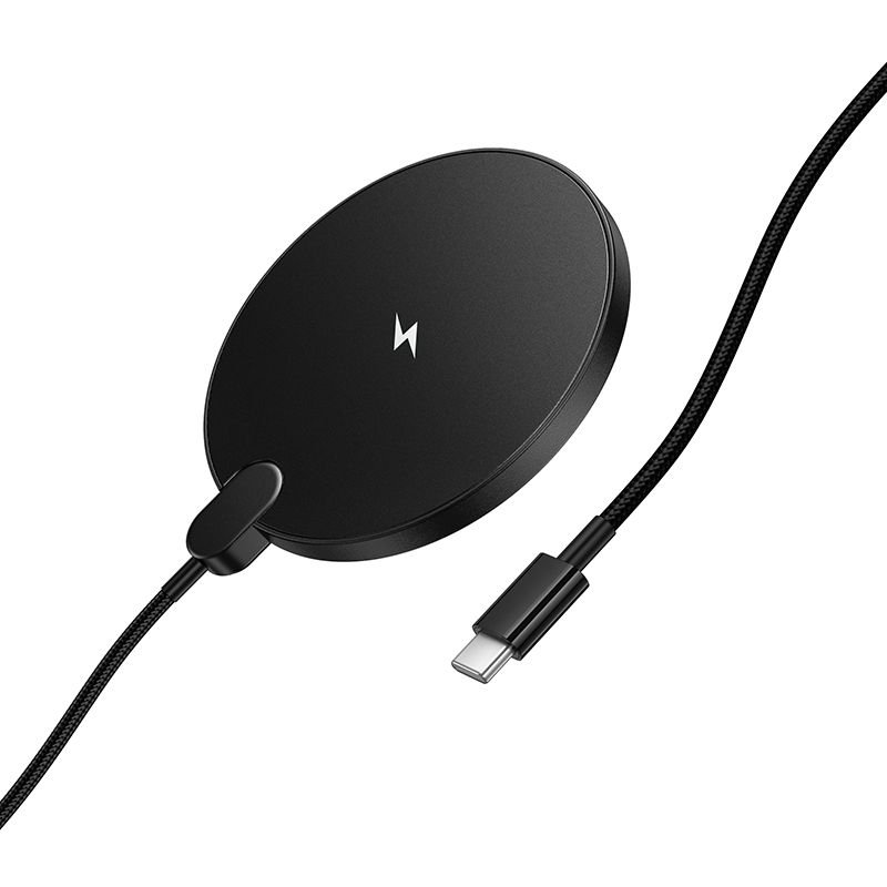 Беспроводное зарядное устройство Hoco CW62 15W, цвет черный
