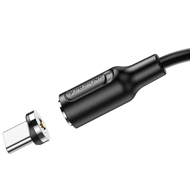 Кабель USB BOROFONE BX41 Type-C магнитный 1м черный