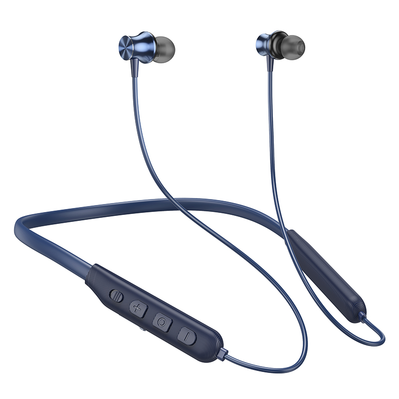 Наушники Bluetooth с микрофоном Hoco ES64, цвет синий