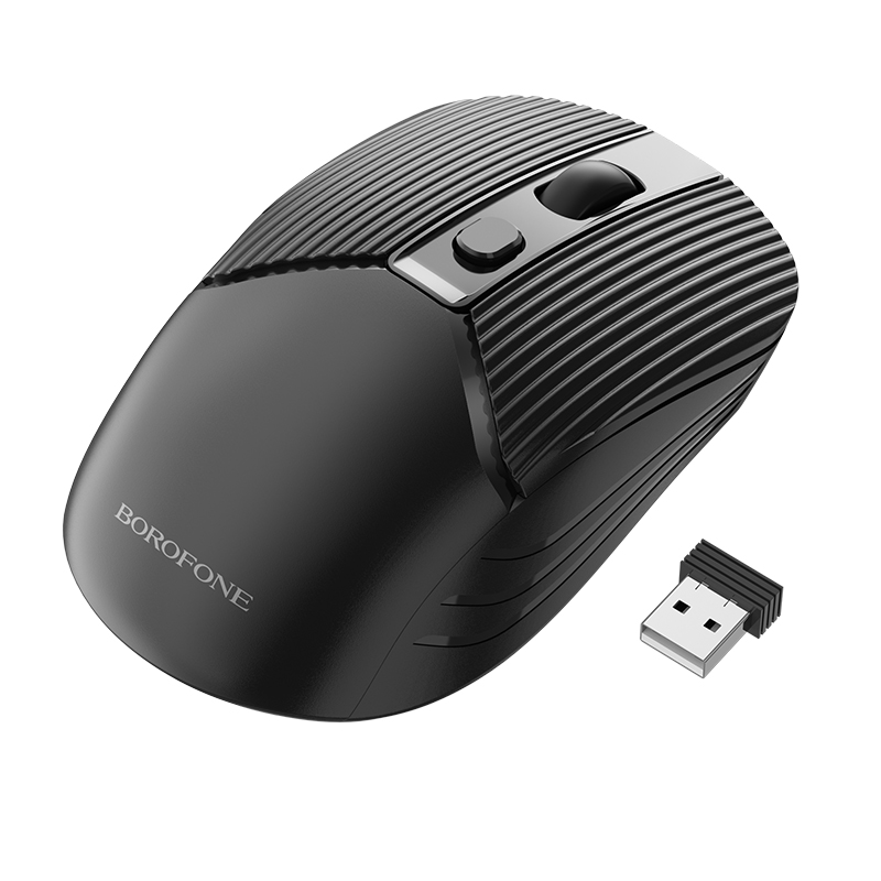 Мышь BOROFONE BG5 беспроводная, USB, черный