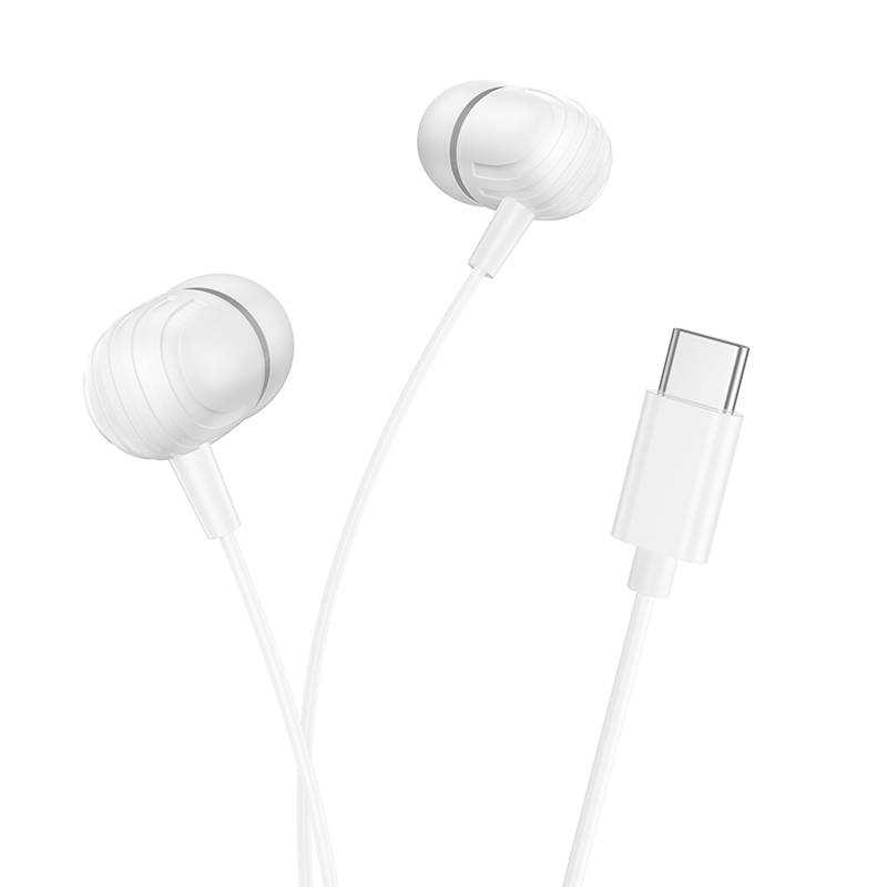 Наушники с микрофоном BOROFONE BM77 Type-C, цвет белый