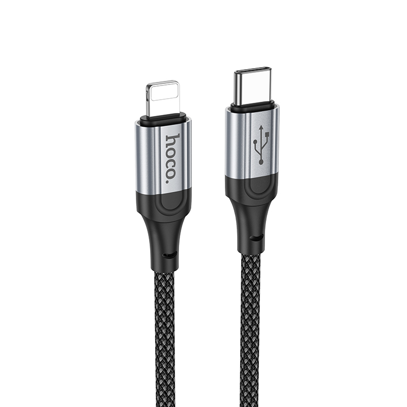 Кабель USB-C Hoco X102 Apple PD черный 1м