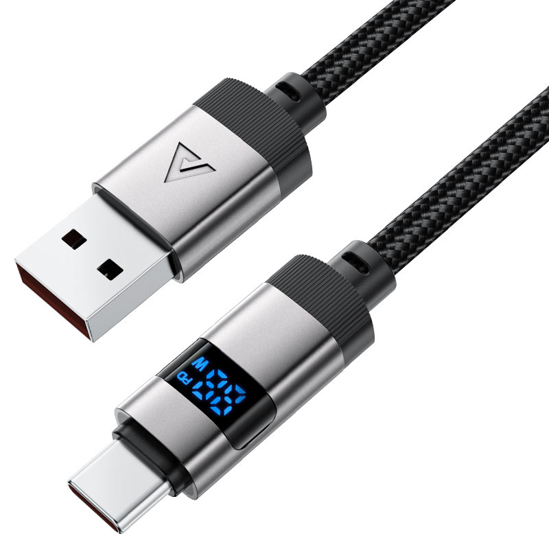 Кабель USB ACEFAST C15-04 Type-C черный 1м 