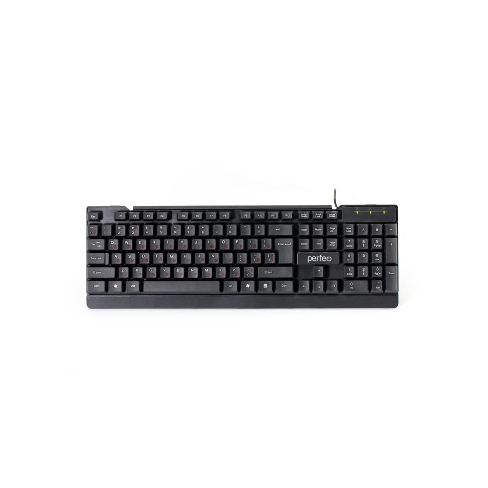Клавиатура Perfeo "NICE" Multimedia, USB, чёрн