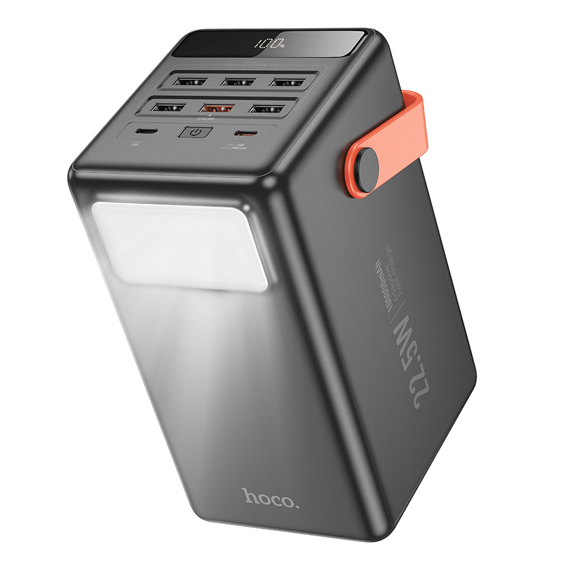 Внешний аккумулятор Hoco J142 (22.5W, PD, QC) 100000mAh, черный