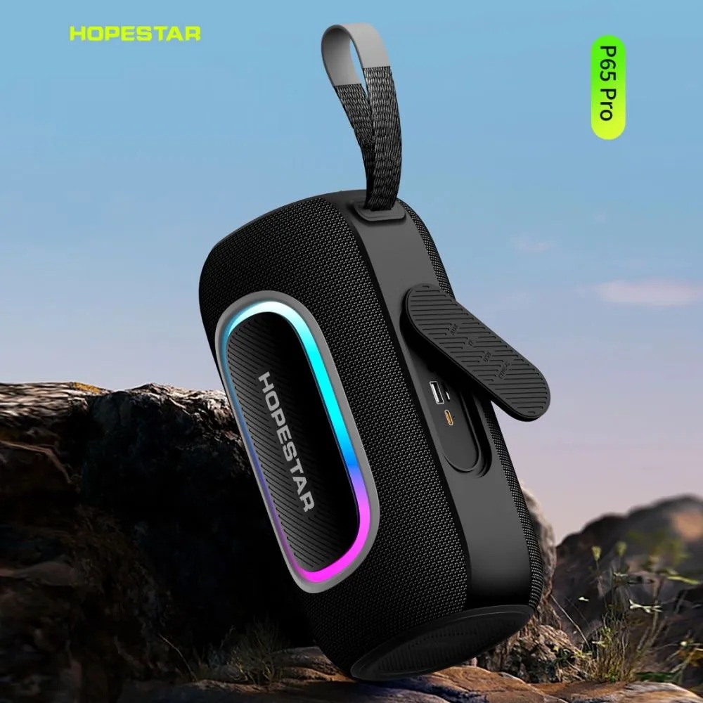 Колонка беспроводная  HOPESTAR P65 Pro 50W, (USB,TF card)  цвет черный