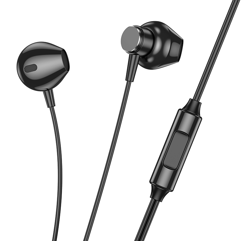 Наушники с микрофоном Hoco M125,  цвет черный