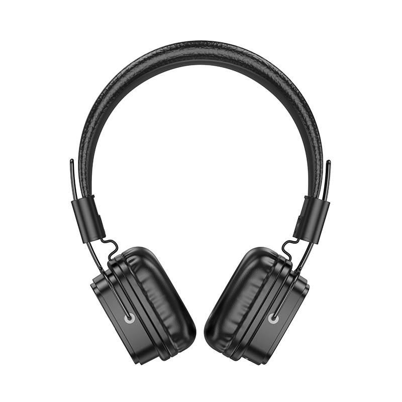 Наушники Bluetooth накладные с микрофоном Hoco W56, цвет черный