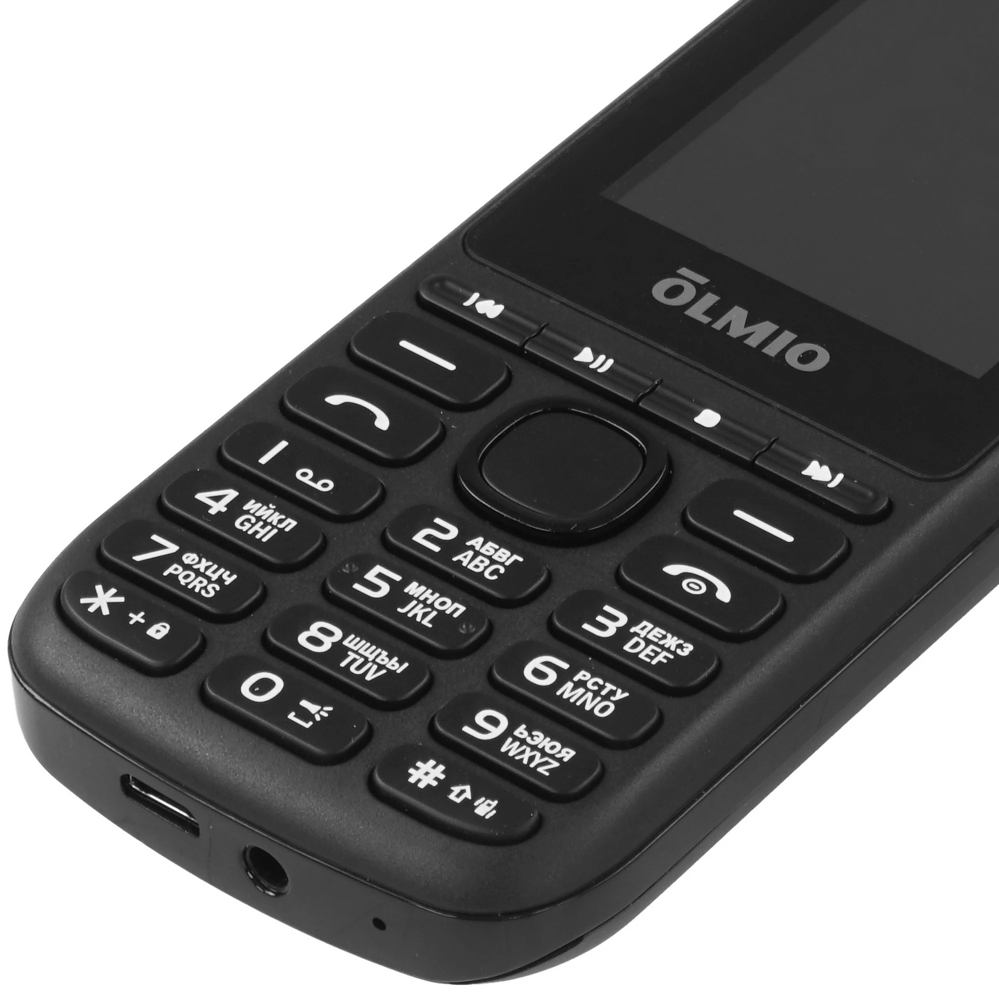 Сотовый телефон Olmio P33 черный