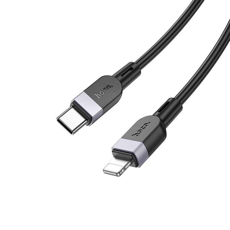 Кабель USB-C Hoco X109 Apple PD черный 2м