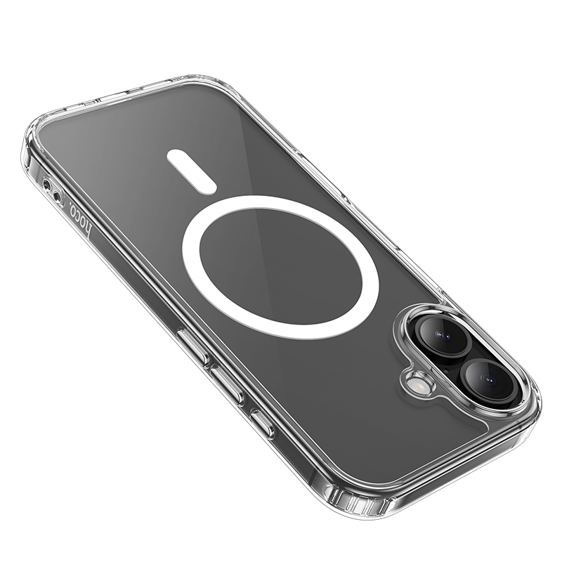 Чехол Hoco Magnetic для Iphone 17, прозрачный