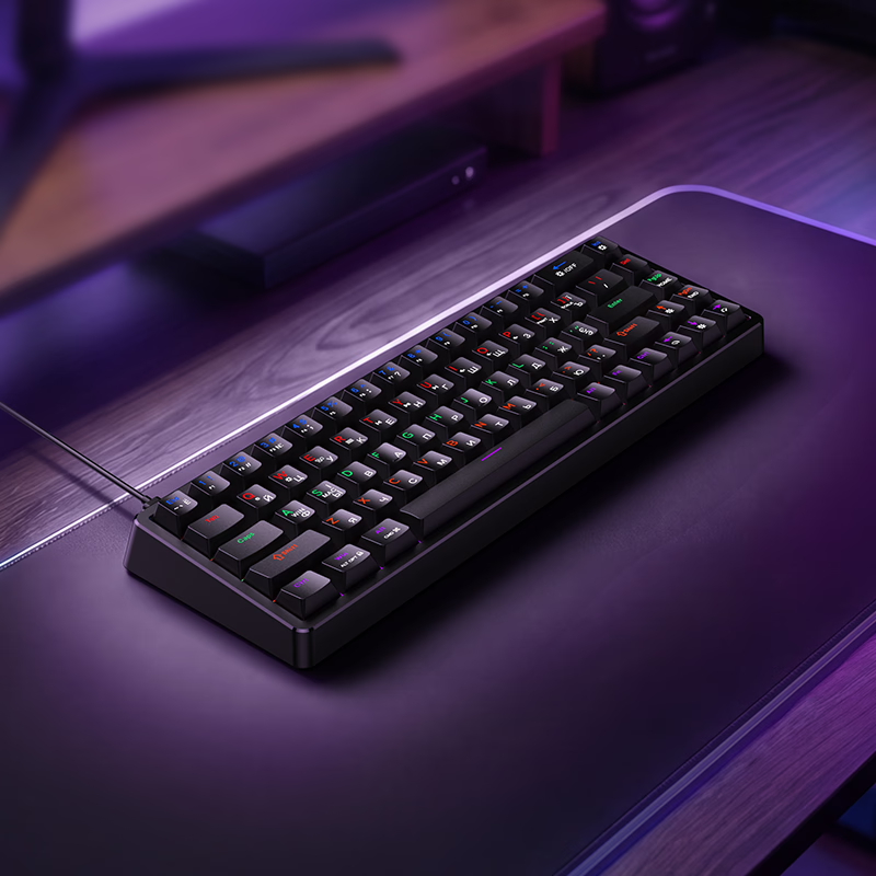 Клавиатура Hoco GM703, проводная USB, цвет черный