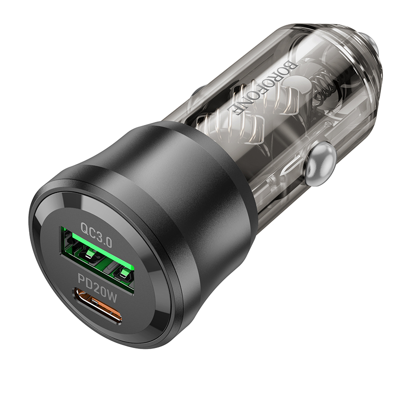 АЗУ BOROFONE BZ25 38W (PD20W+QC3.0), цвет черный