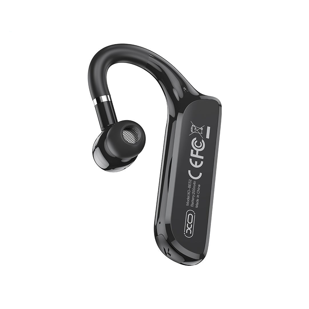Гарнитура Bluetooth XO BE52, сенсорная, цвет черный