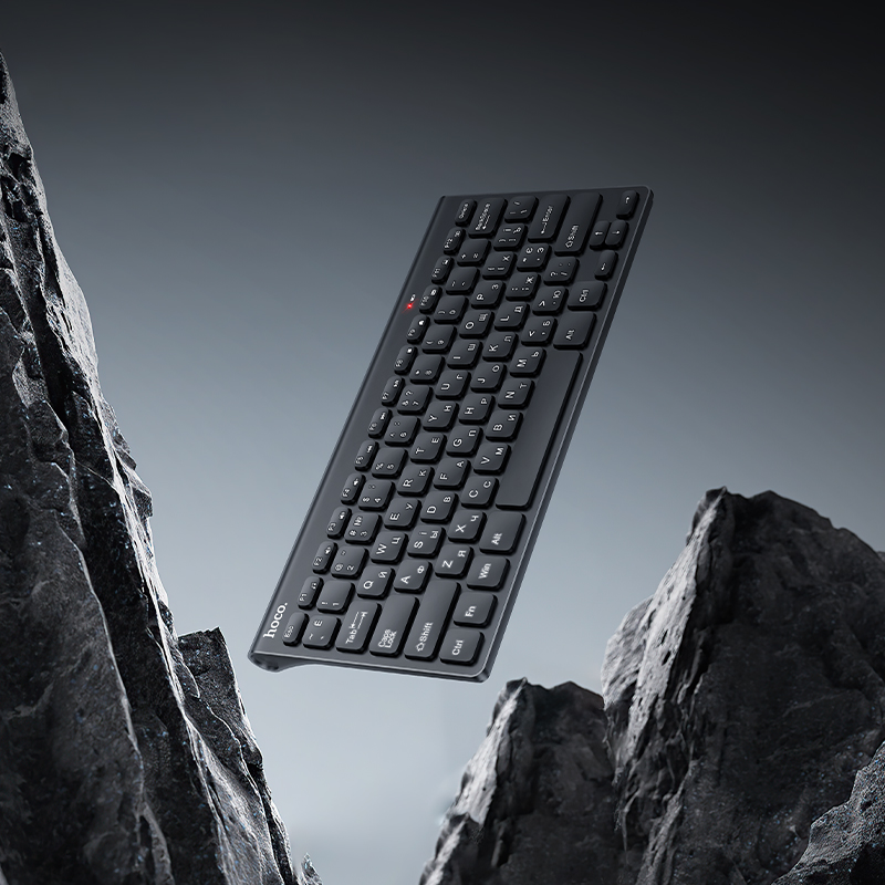 Клавиатура Hoco GM70, беспроводная USB, цвет черный