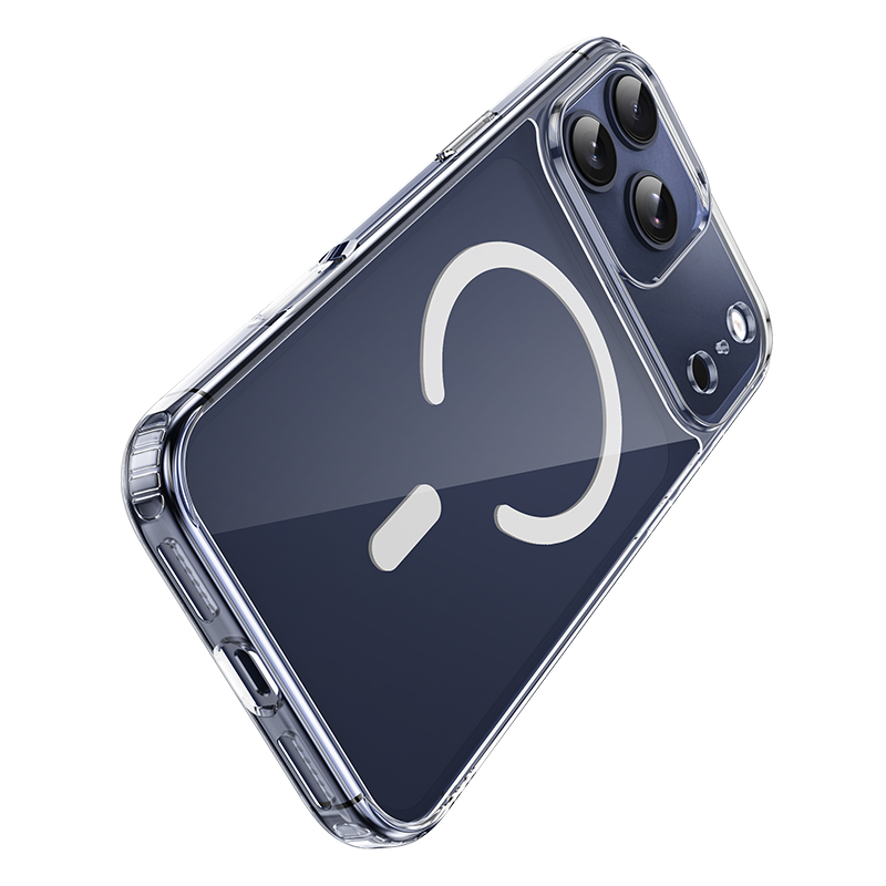 Чехол Hoco Magnetic для Iphone 17 Pro, прозрачный