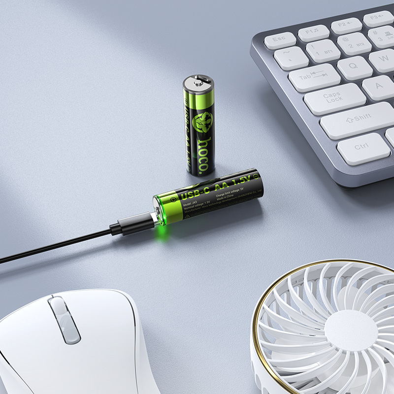 Аккумулятор Hoco JA3 AA USB-C (2шт) 