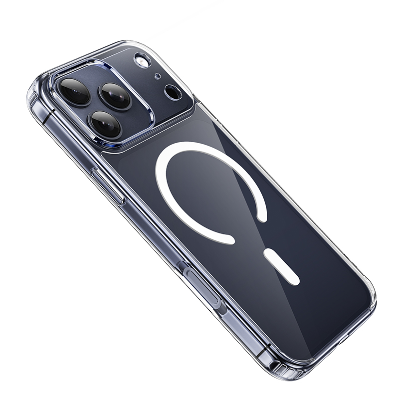 Чехол Hoco Magnetic для Iphone 17 Pro, прозрачный