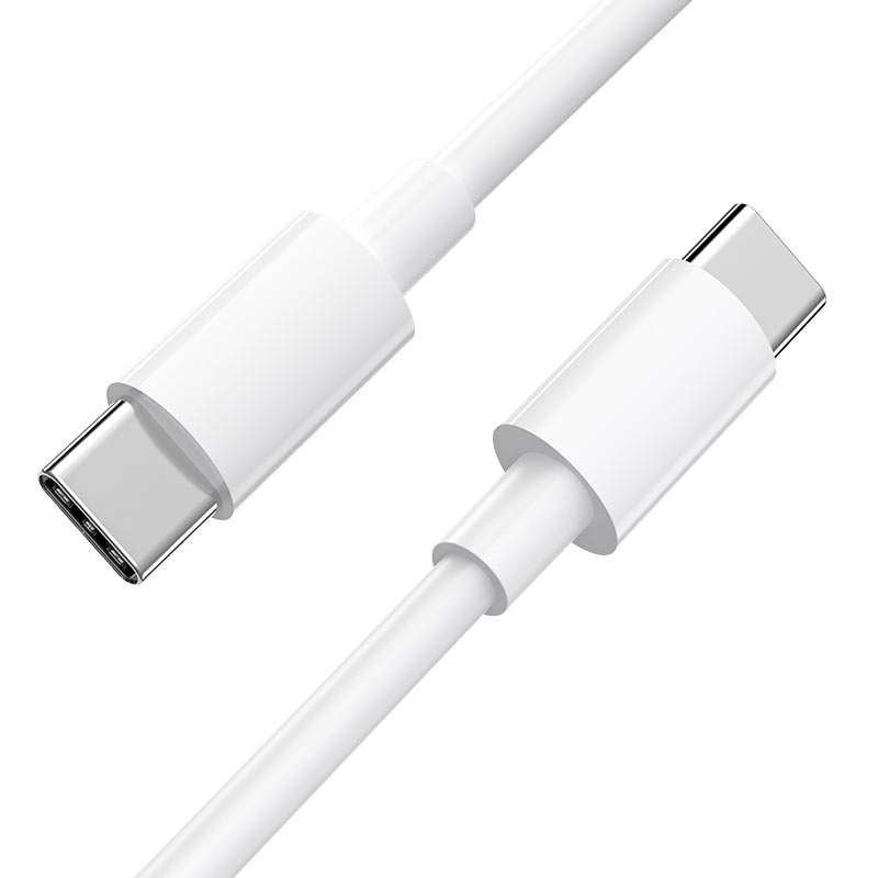 Кабель USB-C Hoco X51 Type-C/Type-C, 5A, 100W, белый 2м