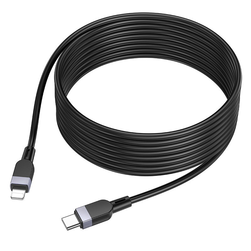 Кабель USB-C Hoco X109 Apple PD черный 3м