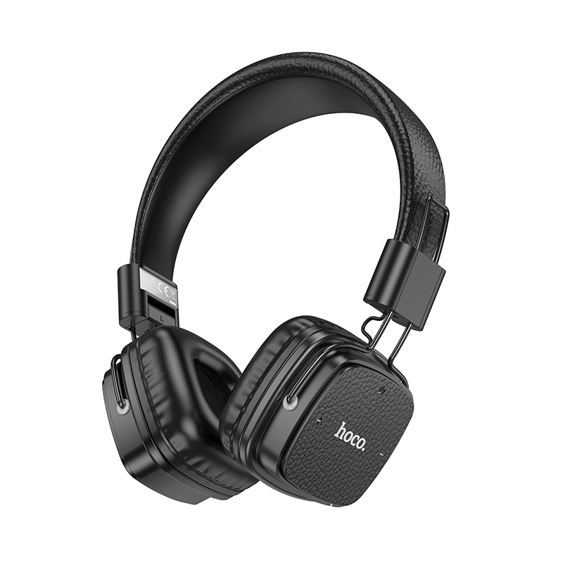 Наушники Bluetooth накладные с микрофоном Hoco W56, цвет черный