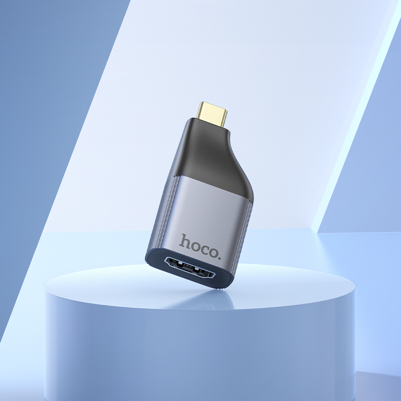 Адаптер Hoco UA33 (Type-C to HDMI), серый