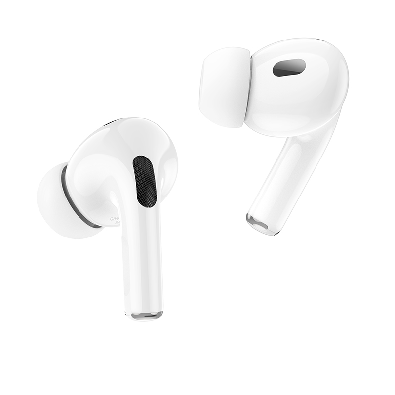 Наушники Bluetooth Hoco EW72 (ANC), в кейсе с сенсорным экраном. цвет белый