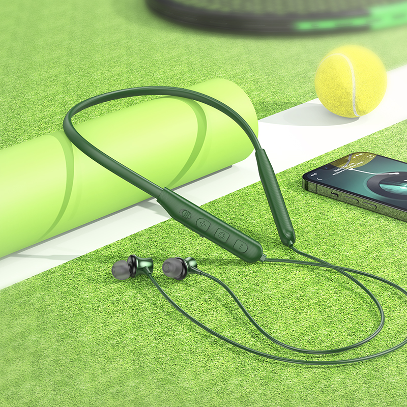 Наушники Bluetooth с микрофоном Hoco ES64, цвет серый