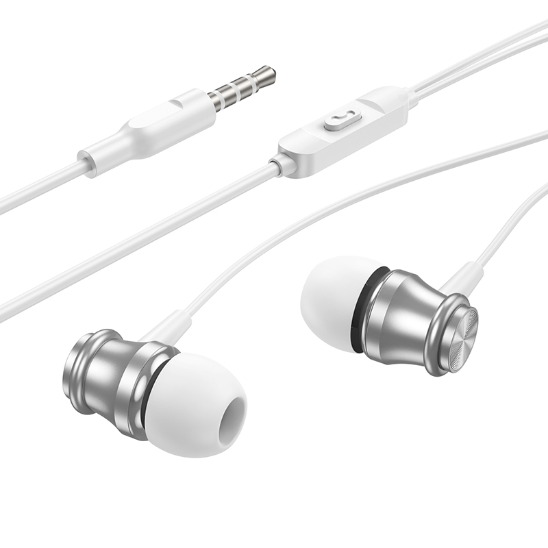 Наушники с микрофоном BOROFONE BM75, цвет белый