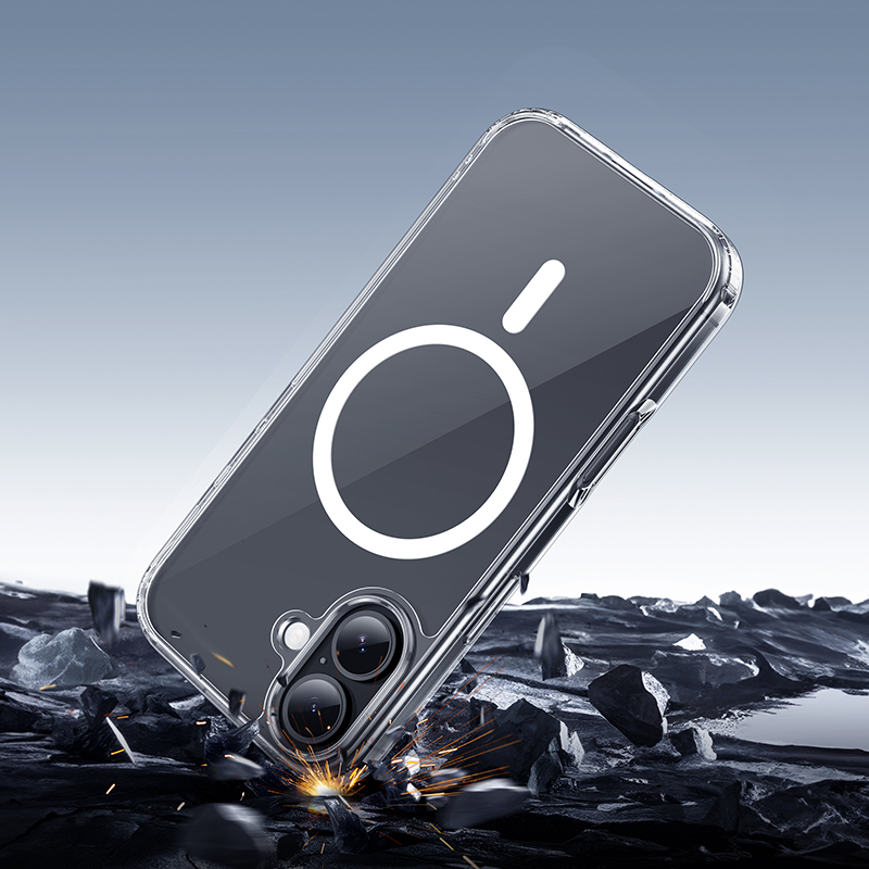 Чехол Hoco Magnetic для Iphone 17, прозрачный