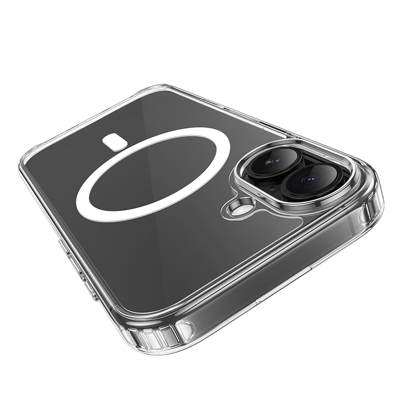 Чехол Hoco Magnetic для Iphone 17, прозрачный