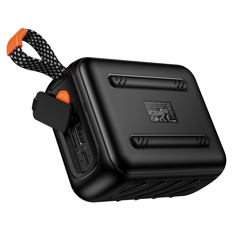 Колонка беспроводная Borofone BR106 (AUX/TF/USB), цвет черный