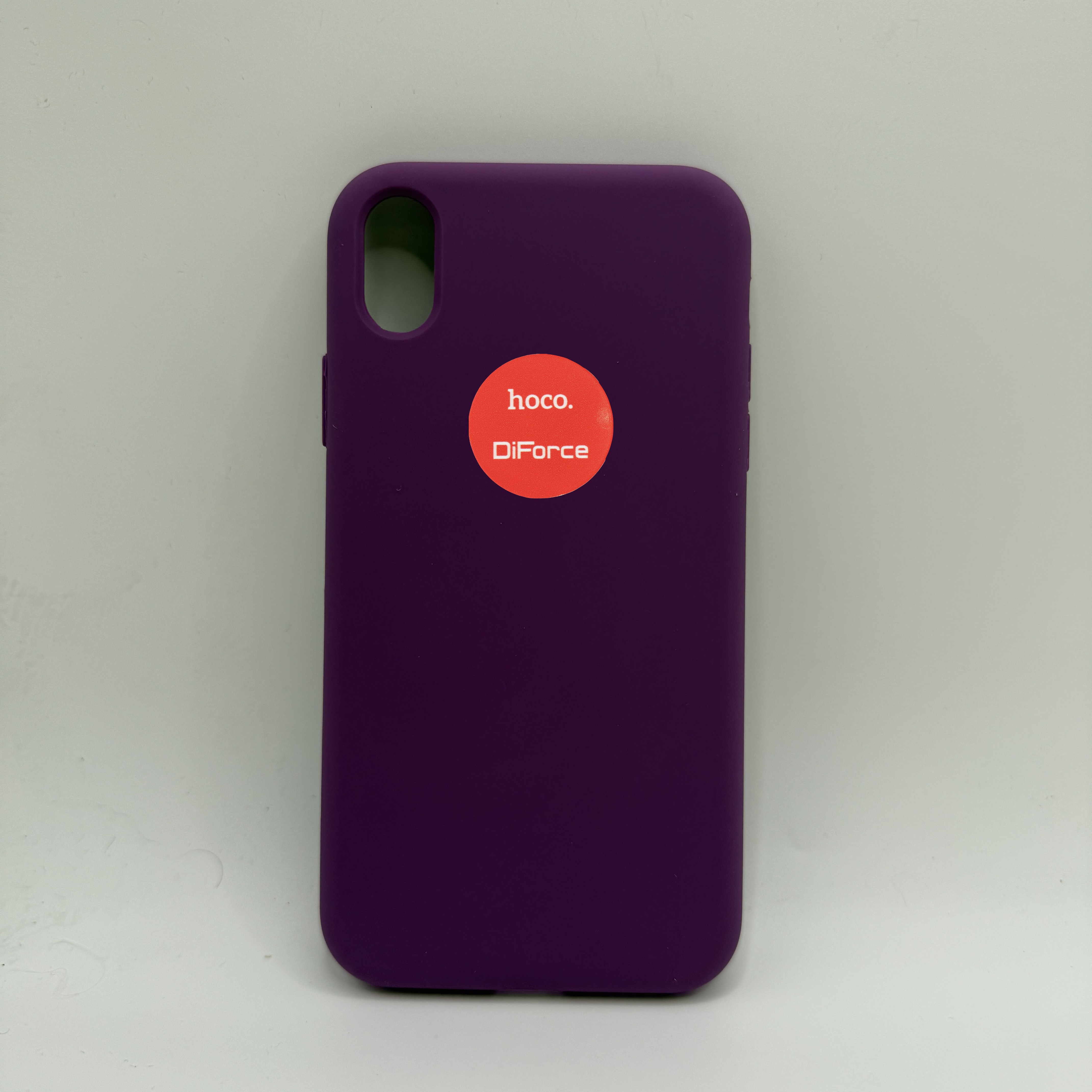Чехол Silicone Case для iPhone XR сиреневый