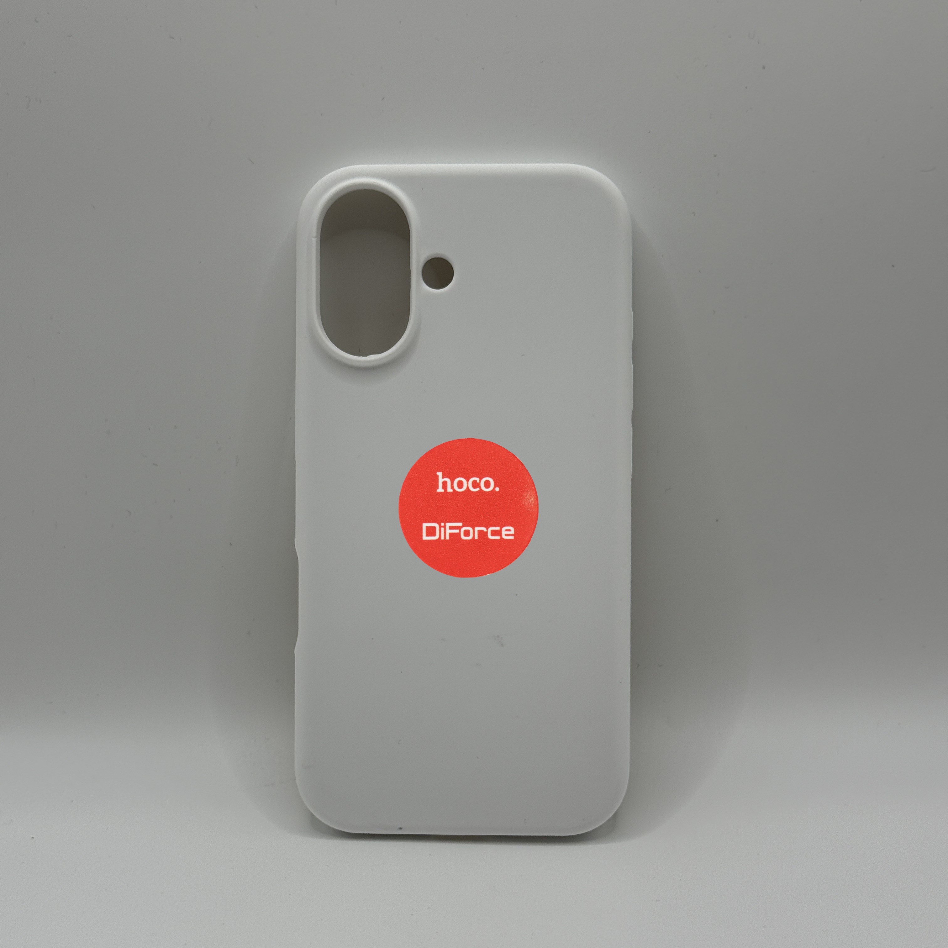 Чехол Silicone Case (YD) для iPhone 16 белый
