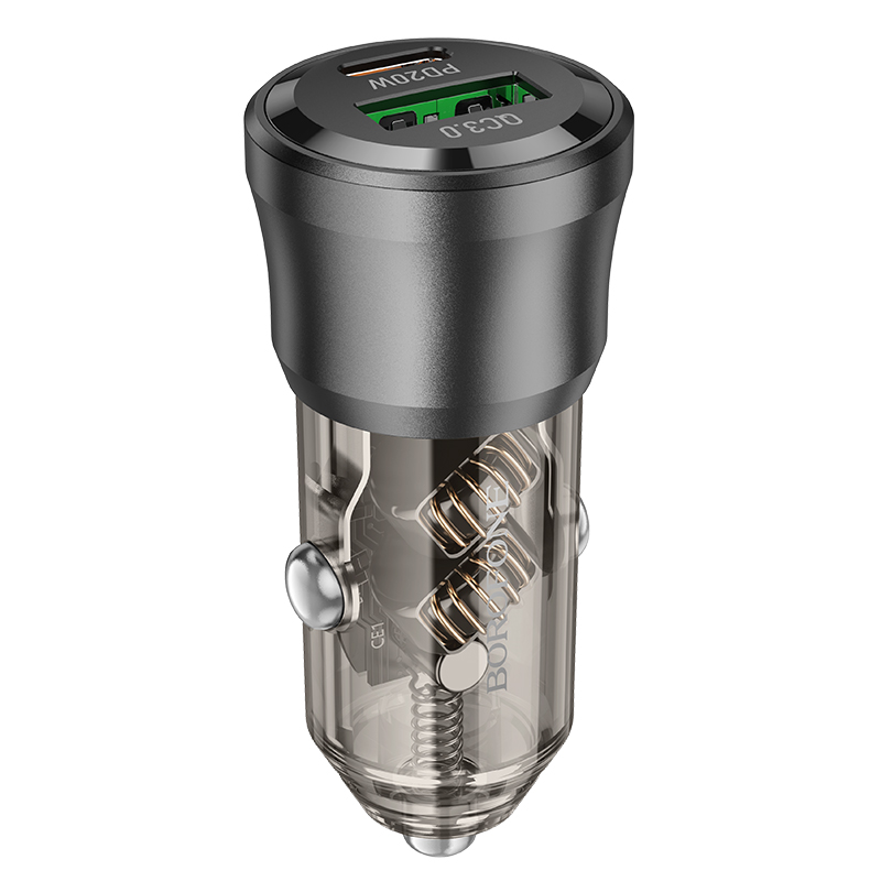 АЗУ BOROFONE BZ25 38W (PD20W+QC3.0), цвет черный