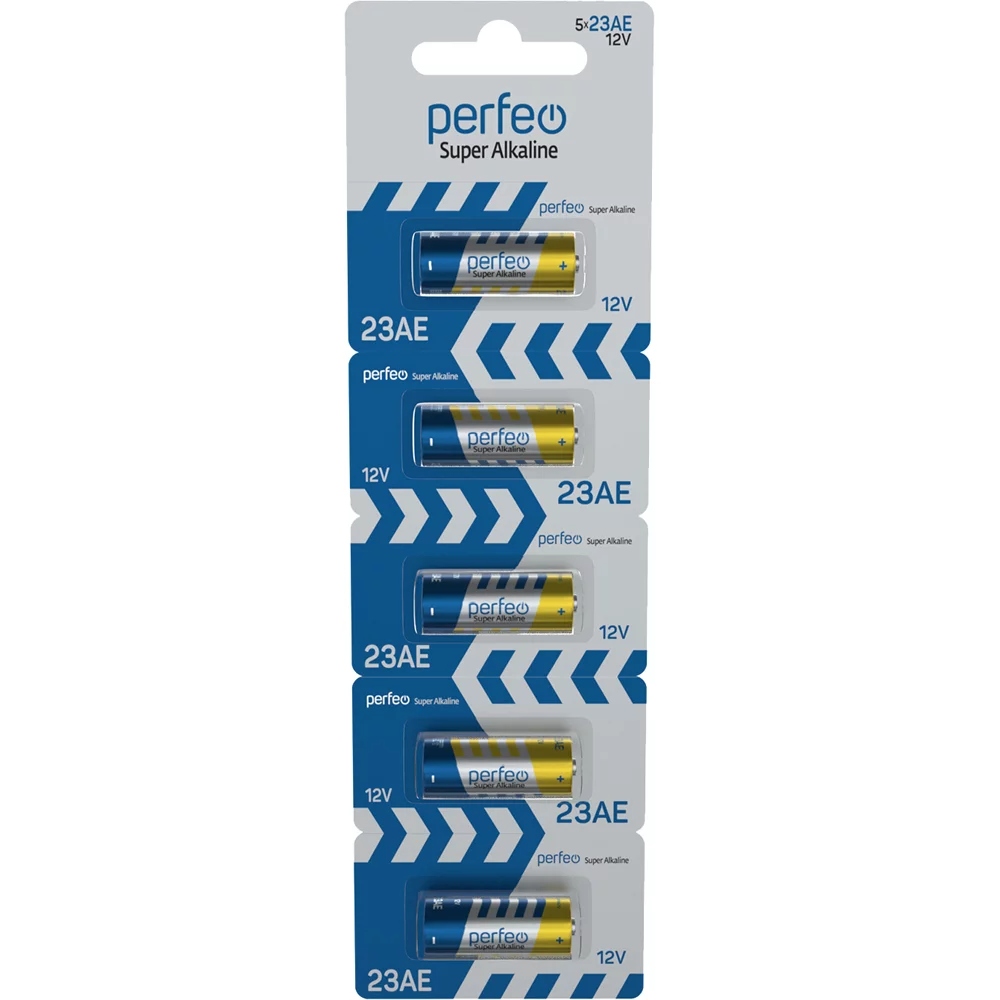 Батарейка Perfeo 23AE/5BL Super Alkaline (70/1120) [цена за 1шт]