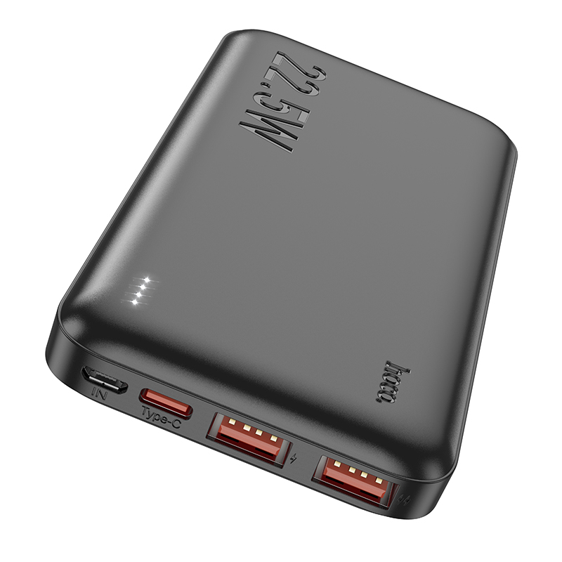 Внешний аккумулятор Hoco J101, 10000mAh (22.5W, PD) черный