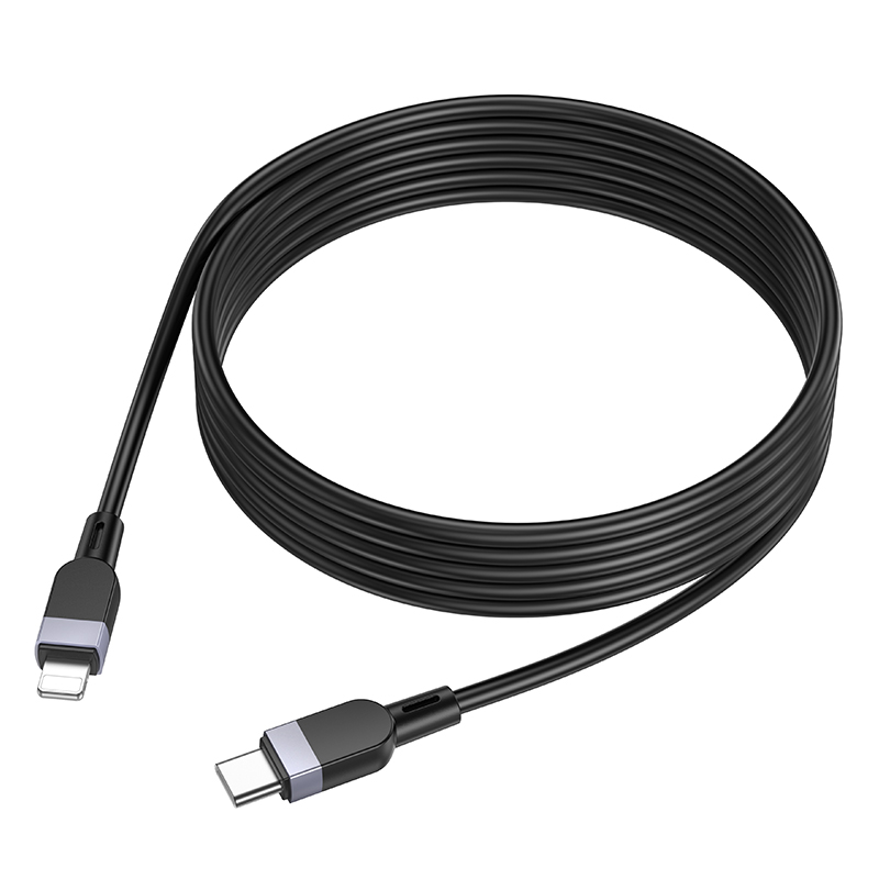 Кабель USB-C Hoco X109 Apple PD черный 2м