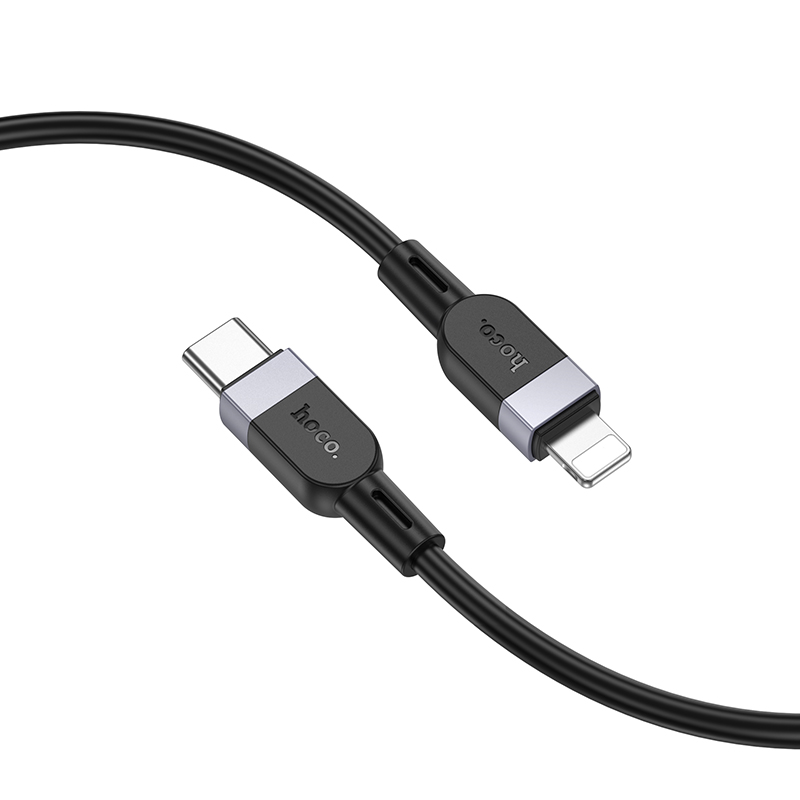 Кабель USB-C Hoco X109 Apple PD черный 2м