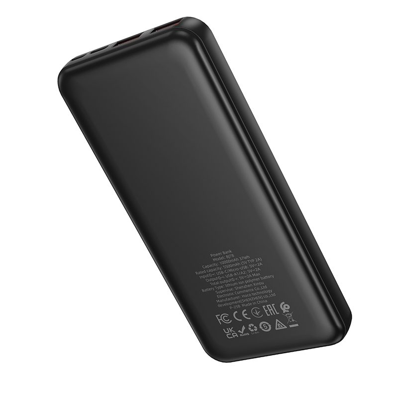 Внешний аккумулятор BOROFONE BJ78, 10000mAh, черный
