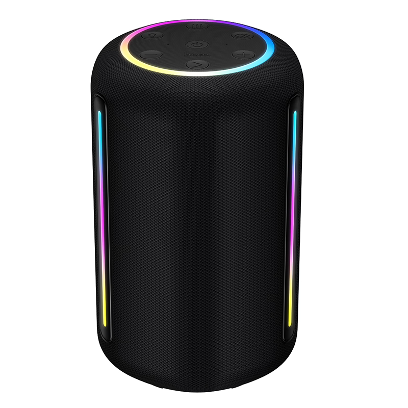 Колонка беспроводная Hoco HT3 Pro, (USB,FM,TF card,AUX)  цвет черный