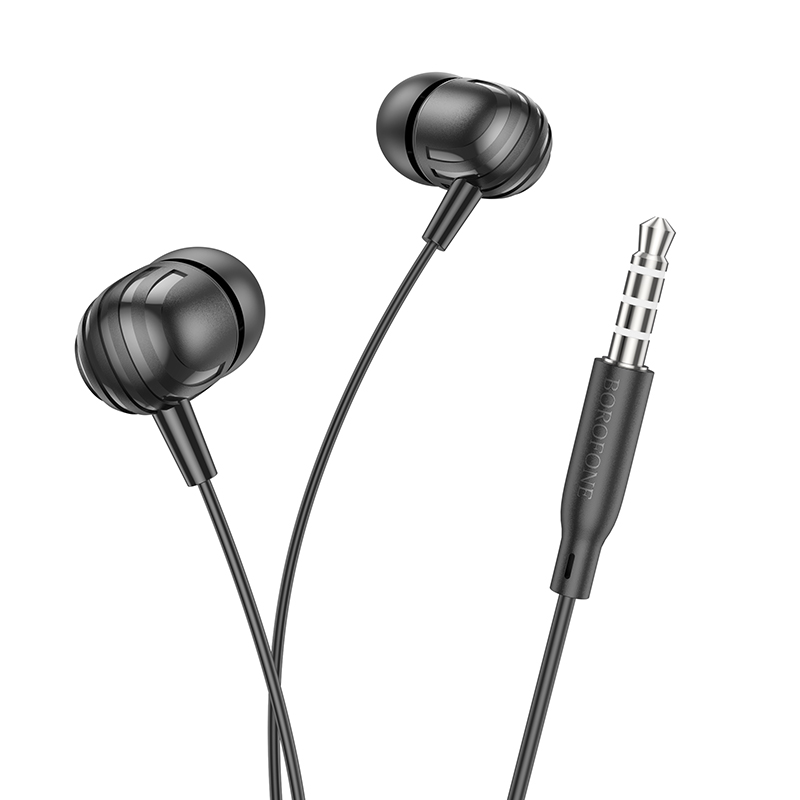 Наушники с микрофоном BOROFONE BM77, цвет черный