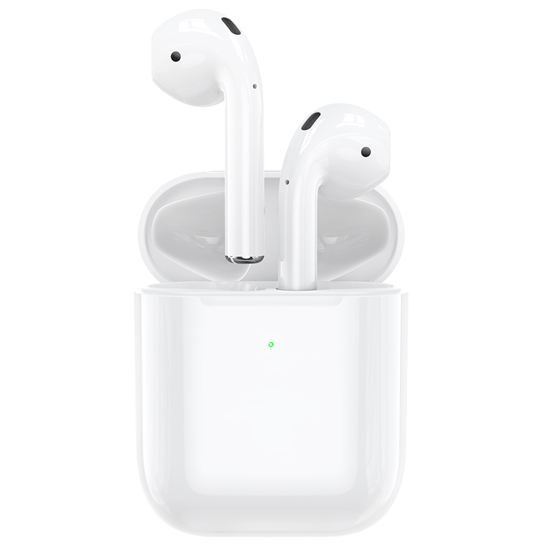 Наушники Bluetooth Hoco EW45, в кейсе, сенсорные, цвет зеленый
