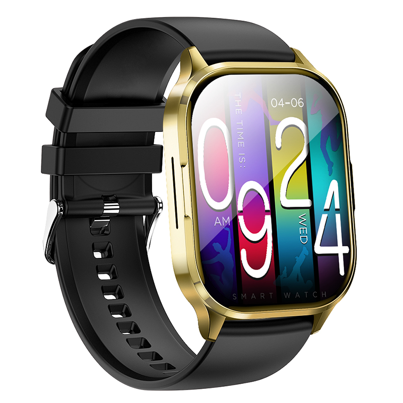 Смарт-часы Borofone BD8, AMOLED, (call version) золотые